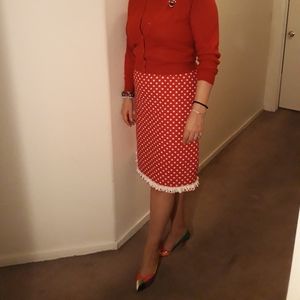 Polkadot skirt